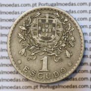 MOEDA DE UM ESCUDO (1$00) ALPACA 1928 MBC+