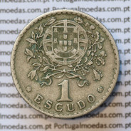 MOEDA DE UM ESCUDO (1$00) ALPACA 1928 MBC+