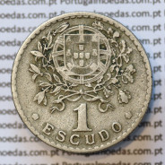 MOEDA DE UM ESCUDO (1$00) ALPACA 1928 MBC+
