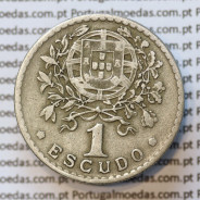 MOEDA DE UM ESCUDO (1$00) ALPACA 1928 MBC