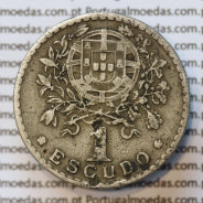 MOEDA DE UM ESCUDO (1$00) ALPACA 1928 MBC