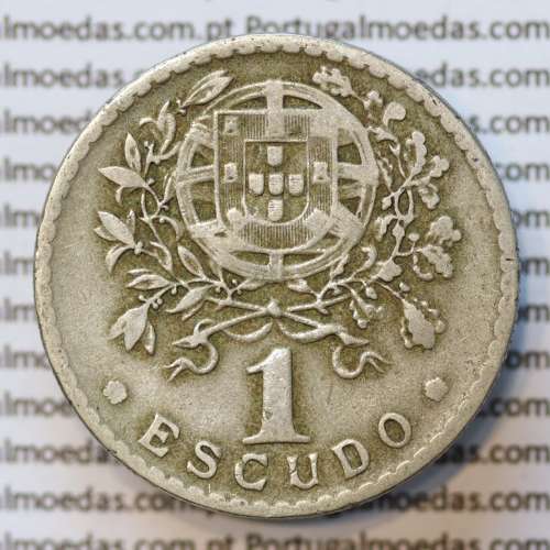 MOEDA DE UM ESCUDO (1$00) ALPACA 1928 MBC