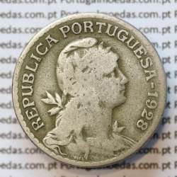 MOEDA DE UM ESCUDO (1$00) ALPACA 1928 BC