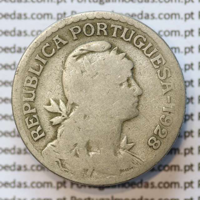 MOEDA DE UM ESCUDO (1$00) ALPACA 1928 BC-