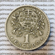 MOEDA DE UM ESCUDO (1$00) ALPACA 1929 MBC+
