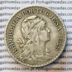 MOEDA DE UM ESCUDO (1$00) ALPACA 1929 MBC+