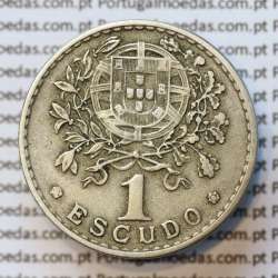 MOEDA DE UM ESCUDO (1$00) ALPACA 1929 MBC+