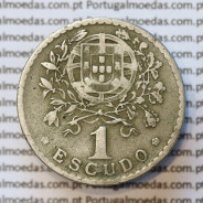 MOEDA DE UM ESCUDO (1$00) ALPACA 1929 MBC+