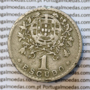MOEDA DE UM ESCUDO (1$00) ALPACA 1929 MBC