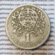 MOEDA DE UM ESCUDO (1$00) ALPACA 1929 MBC