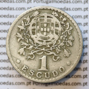 MOEDA DE UM ESCUDO (1$00) ALPACA 1929 MBC