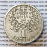 MOEDA DE UM ESCUDO (1$00) ALPACA 1929 MBC