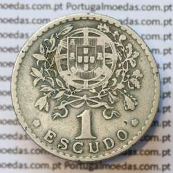 MOEDA DE UM ESCUDO (1$00) ALPACA 1929 MBC