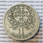 MOEDA DE UM ESCUDO (1$00) ALPACA 1929 MBC