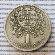 MOEDA DE UM ESCUDO (1$00) ALPACA 1929 MBC