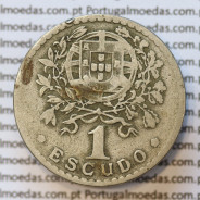 MOEDA DE UM ESCUDO (1$00) ALPACA 1929 BC+