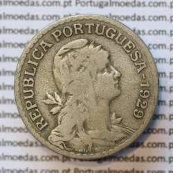 MOEDA DE UM ESCUDO (1$00) ALPACA 1929 BC+ MOEDA DE UM ESCUDO (1$00) ALPACA 1929 BC+