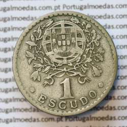 MOEDA DE UM ESCUDO (1$00) ALPACA 1930 MBC