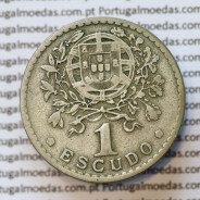 MOEDA DE UM ESCUDO (1$00) ALPACA 1930 MBC