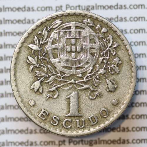 MOEDA DE UM ESCUDO (1$00) ALPACA 1930 MBC