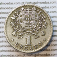 MOEDA DE UM ESCUDO (1$00) ALPACA 1930 MBC