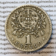MOEDA DE UM ESCUDO (1$00) ALPACA 1930 MBC