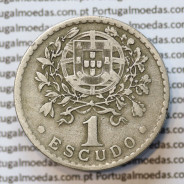 MOEDA DE UM ESCUDO (1$00) ALPACA 1930 MBC