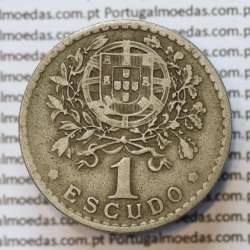 MOEDA DE UM ESCUDO (1$00) ALPACA 1930 MBC