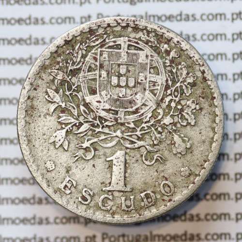 MOEDA DE UM ESCUDO (1$00) ALPACA 1930 MBC