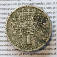 MOEDA DE UM ESCUDO (1$00) ALPACA 1930 MBC