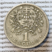 MOEDA DE UM ESCUDO (1$00) ALPACA 1930 MBC