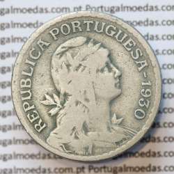 MOEDA DE UM ESCUDO (1$00) ALPACA 1930 BC+ MOEDA DE UM ESCUDO (1$00) ALPACA 1930 BC+