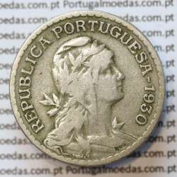 MOEDA DE UM ESCUDO (1$00) ALPACA 1930 BC+