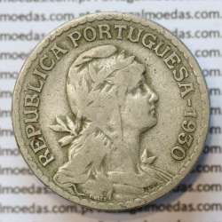 MOEDA DE UM ESCUDO (1$00) ALPACA 1930 BC+