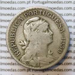 MOEDA DE UM ESCUDO (1$00) ALPACA 1930 BC+ MOEDA DE UM ESCUDO (1$00) ALPACA 1930 BC+