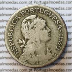 MOEDA DE UM ESCUDO (1$00) ALPACA 1930 BC+ MOEDA DE UM ESCUDO (1$00) ALPACA 1930 BC+