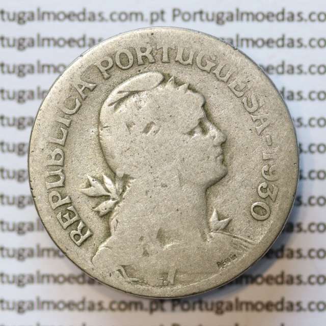 MOEDA DE UM ESCUDO (1$00) ALPACA 1930 BC-