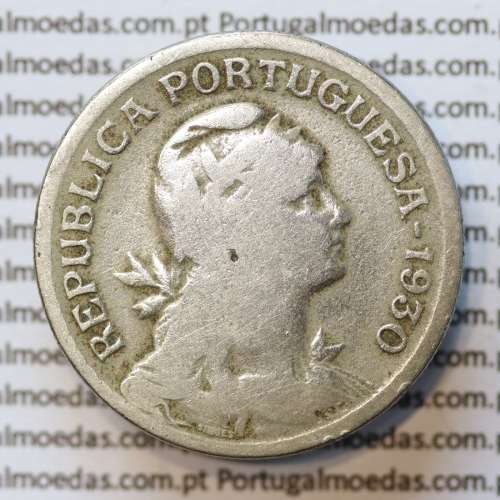 MOEDA DE UM ESCUDO (1$00) ALPACA 1930 BC