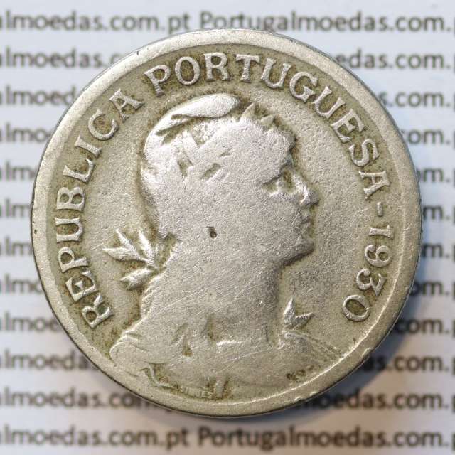 MOEDA DE UM ESCUDO (1$00) ALPACA 1930 BC