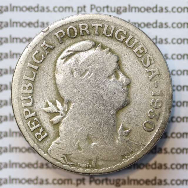 MOEDA DE UM ESCUDO (1$00) ALPACA 1930 BC