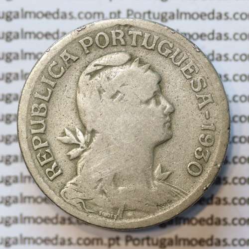 MOEDA DE UM ESCUDO (1$00) ALPACA 1930 BC