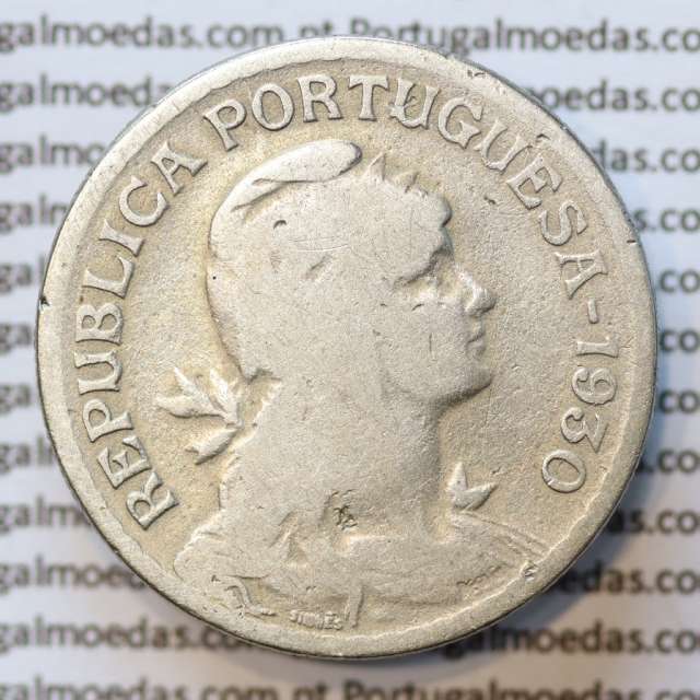 MOEDA DE UM ESCUDO (1$00) ALPACA 1930 BC