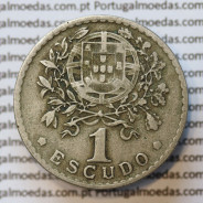 MOEDA DE UM ESCUDO (1$00) ALPACA 1931 MBC