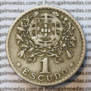 MOEDA DE UM ESCUDO (1$00) ALPACA 1931 MBC