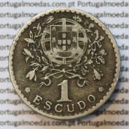 MOEDA DE UM ESCUDO (1$00) ALPACA 1931 MBC