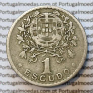 MOEDA DE UM ESCUDO (1$00) ALPACA 1931 MBC
