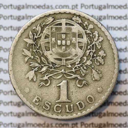 MOEDA DE UM ESCUDO (1$00) ALPACA 1931 MBC