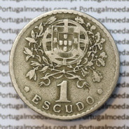 MOEDA DE UM ESCUDO (1$00) ALPACA 1931 MBC