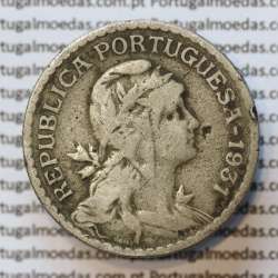 MOEDA DE UM ESCUDO (1$00) ALPACA 1931 MBC