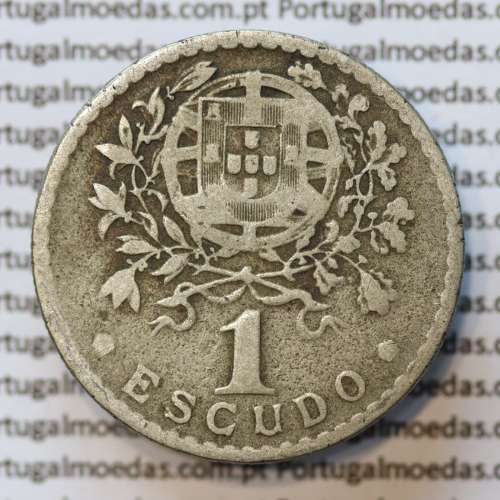 MOEDA DE UM ESCUDO (1$00) ALPACA 1931 MBC